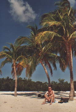Am Strand des Pennekamp Nationalparks